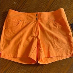 NWT Slazenger Tech 5” Short Atomic Orange Women's Golf Shorts size 8
